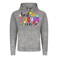 Cloud Rock iBest Teacher Ever Vintage Hoodie - CowhideDigitalArt