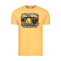 Vintage Mustard Nothing Soft About It Vintage Tee - FaDigitalArtStudio
