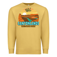Antique Gold Canyonlands Moab Utah National Park Nature Outdoor Lovers Premium Sweatshirt - baoMotion