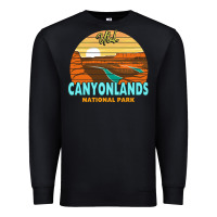 Black Canyonlands Moab Utah National Park Nature Outdoor Lovers Premium Sweatshirt - baoMotion
