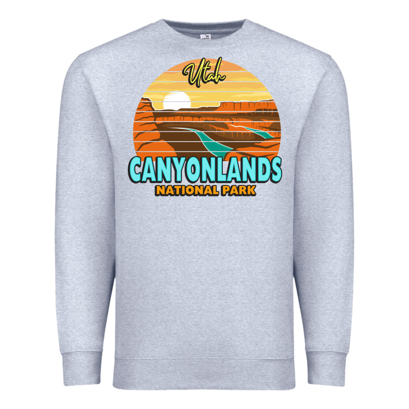 Canyonlands Moab Utah National Park Nature Outdoor Lovers Premium Sweatshirt by baoMotion | Teevron