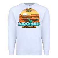 White Canyonlands Moab Utah National Park Nature Outdoor Lovers Premium Sweatshirt - baoMotion