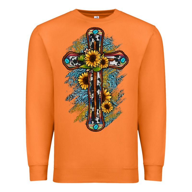 Cross Premium Sweatshirt by JahusDesignShop | Teevron