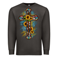 Smoke cross Premium Sweatshirt - JahusDesignShop
