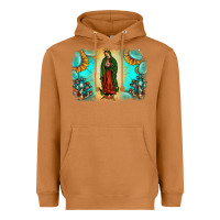 Meerkat gemstone our lady of guadalupe Heavyweight Hoodie - JahusDesignShop