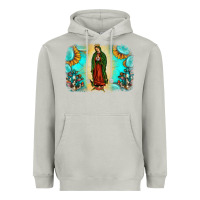 Moon Dust gemstone our lady of guadalupe Heavyweight Hoodie - JahusDesignShop