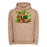 Pigment Burro st patricks day cow family Urban Hoodie - RanaPortraitStore