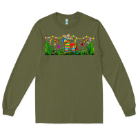 Army Green pinata libbey glass Long Sleeve Tee - BundleAndBundleShop