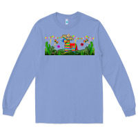 Colony Blue pinata libbey glass Long Sleeve Tee - BundleAndBundleShop