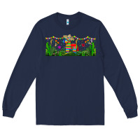 Navy pinata libbey glass Long Sleeve Tee - BundleAndBundleShop