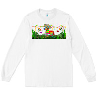 White pinata libbey glass Long Sleeve Tee - BundleAndBundleShop
