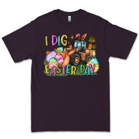 Plum I dig Easter Day Premium Tee - CowGirlArtShop