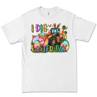 White I dig Easter Day Premium Tee - CowGirlArtShop