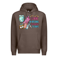 Coffee nursing student tears Premium Hoodie - RacoonDesign