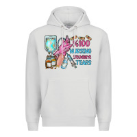 Dove Grey nursing student tears Premium Hoodie - RacoonDesign
