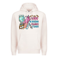 Pale Pink nursing student tears Premium Hoodie - RacoonDesign