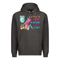 Smoke nursing student tears Premium Hoodie - RacoonDesign