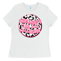 White Somebody's fine ass Valentine Ladies Tee - FaDigitalArtStudio