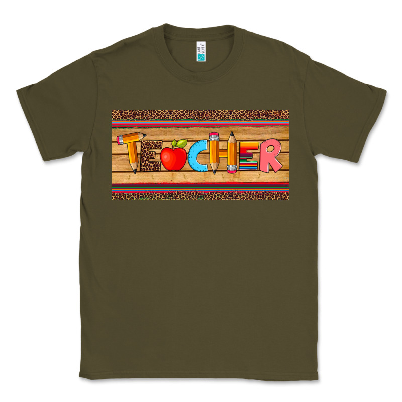 Teacher Pen Apple License Plate Template Classic Tee by Artiststas | Teevron