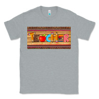 Heather Grey teacher pen apple license plate template Classic Tee - Artiststas