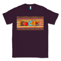 Plum teacher pen apple license plate template Classic Tee - Artiststas