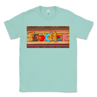 Seafoam teacher pen apple license plate template Classic Tee - Artiststas