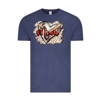 Vintage Denim baseball mom Vintage Tee - FaDigitalArtStudio