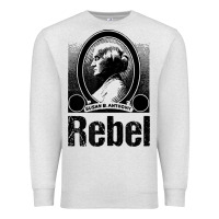 Oatmeal Heather political rebel tshirt susan b anthony women's history gift Premium Sweatshirt - baoMotion