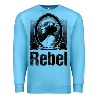 Ocean Blue political rebel tshirt susan b anthony women's history gift Premium Sweatshirt - baoMotion