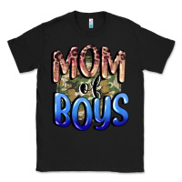 Black Mom of Boys Mother's Day Classic Tee - CowGirlArtShop