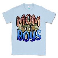 Dusty Blue Mom of Boys Mother's Day Classic Tee - CowGirlArtShop