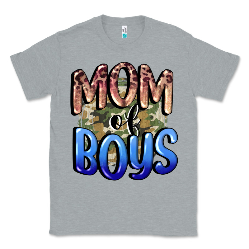 Mom Of Boys Mother's Day Classic Tee by CowGirlArtShop | Teevron