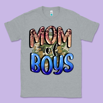 Mom Of Boys Mother's Day Classic Tee Designed By Cowgirlartshop