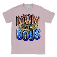 Lilac Mom of Boys Mother's Day Classic Tee - CowGirlArtShop