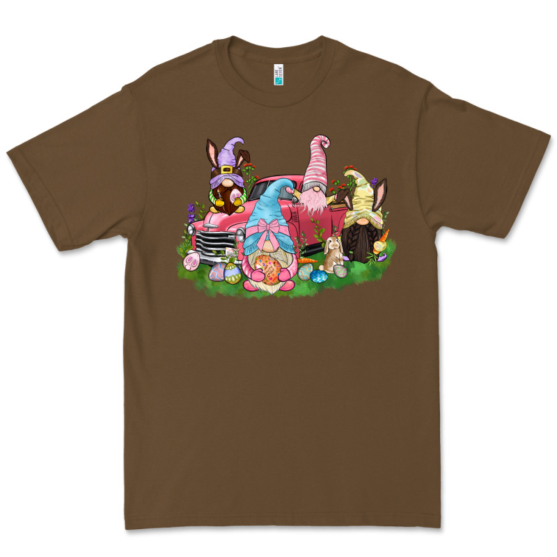 Easter Gnomies Truck  Easter Day Premium Tee by CowGirlArtShop | Teevron