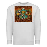 Dove Grey cross tumbler Premium Sweatshirt - JahusDesignShop
