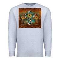 Heather Grey cross tumbler Premium Sweatshirt - JahusDesignShop