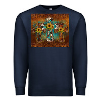 Navy cross tumbler Premium Sweatshirt - JahusDesignShop