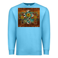 Ocean Blue cross tumbler Premium Sweatshirt - JahusDesignShop