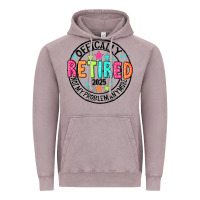 Vintage Zinc Officially Retired 2025 not my problem anymore Vintage Hoodie - CowhideDigitalArt