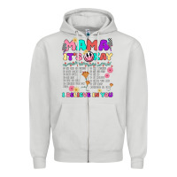Dove Grey mama it's okay Zipper Hoodie - JahusDesignShop