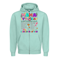Seafoam mama it's okay Zipper Hoodie - JahusDesignShop