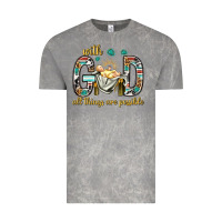 Cloud Rock with god all things are possible with baby jesus bbs Vintage Tee - BundleAndBundleShop