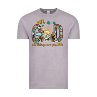 Vintage Zinc with god all things are possible with baby jesus bbs Vintage Tee - BundleAndBundleShop