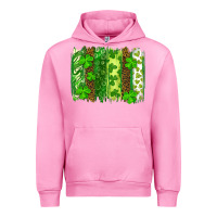 Fuchsia Pink st patricks day brush stroke Urban Hoodie - RanaPortraitStore