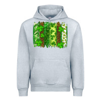 Heather Grey st patricks day brush stroke Urban Hoodie - RanaPortraitStore