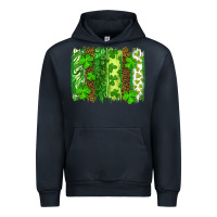 Navy st patricks day brush stroke Urban Hoodie - RanaPortraitStore