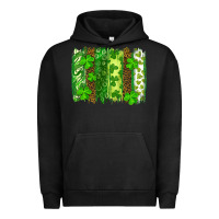 Pigment Black st patricks day brush stroke Urban Hoodie - RanaPortraitStore