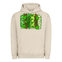 Pigment French Oak st patricks day brush stroke Urban Hoodie - RanaPortraitStore