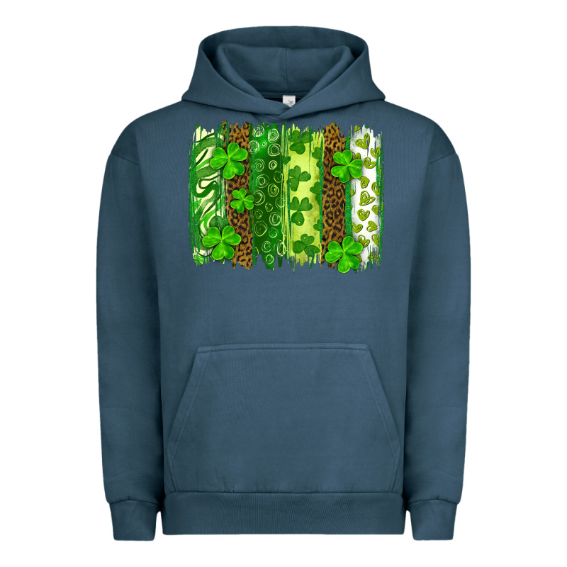 St Patricks Day Brush Stroke Urban Hoodie by RanaPortraitStore | Teevron